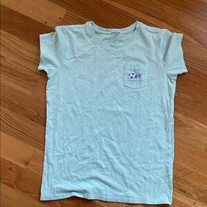 Vineyard Vines Kids Aqua Short Sleeve Tee